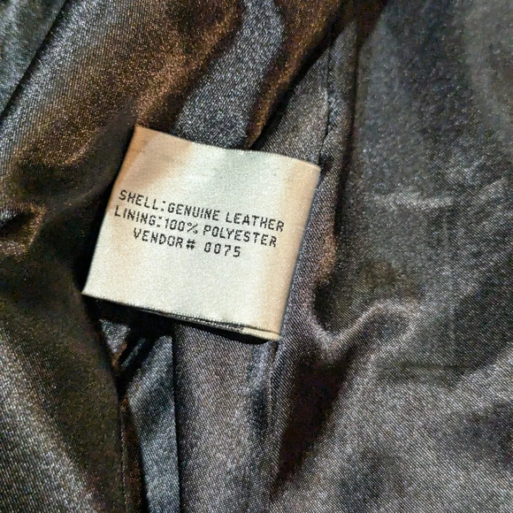 Vintage LNR Genuine Leather Jacket Gorgeous Supple Size Small Petite Y2K - Picture 8 of 11